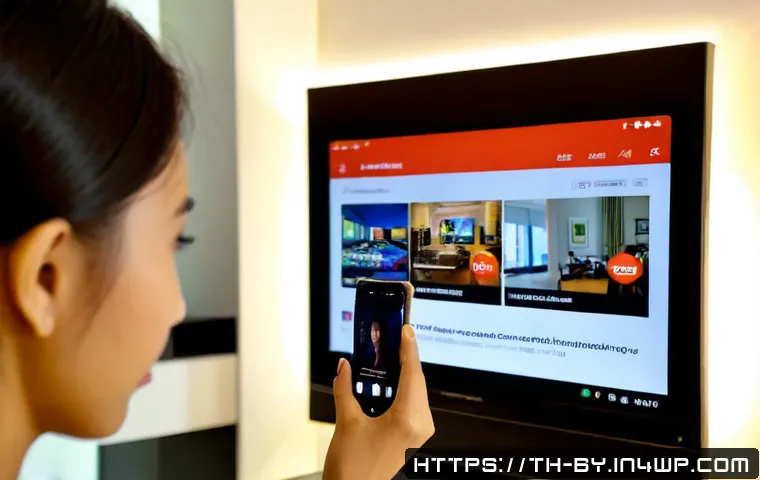 가짜뉴스와 기술 진보의 관계 - Photorealistic Thai woman in a modern Bangkok apartment carefully comparing a smartphone news feed w...